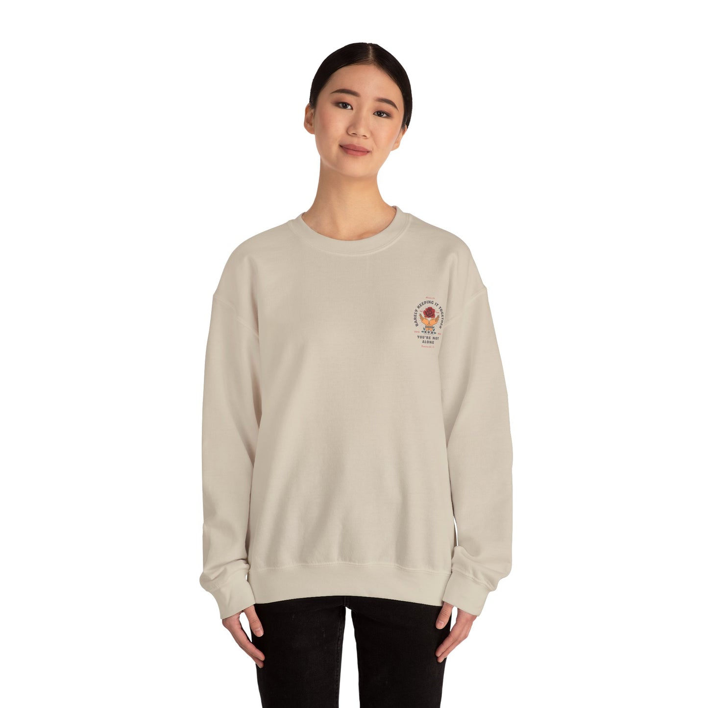 You're Not Alone Crewneck Sweatshirt