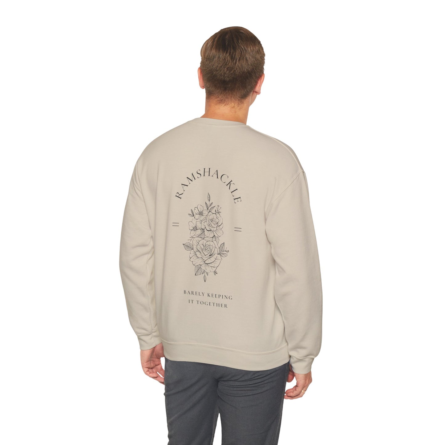 Rose Ramshackle Crewneck Sweatshirt