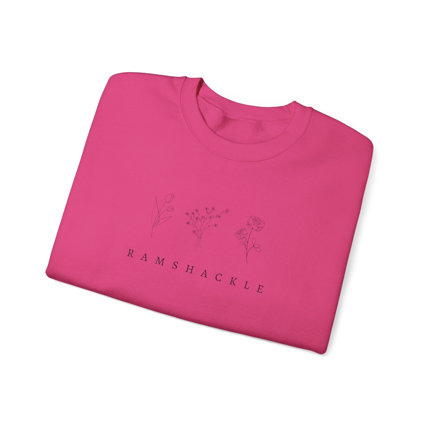 Ramshackle Flower Crewneck Sweatshirt