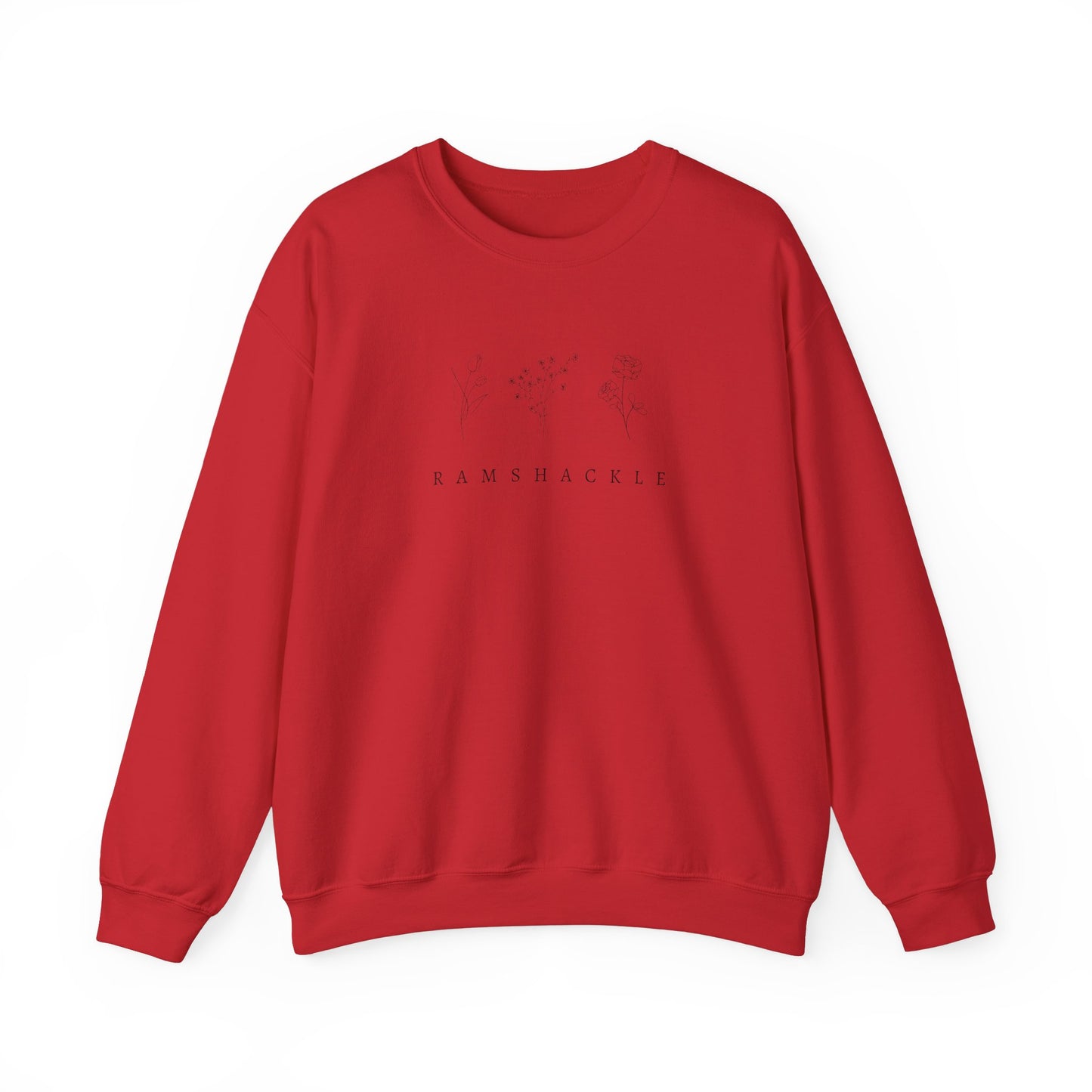 Ramshackle Flower Crewneck Sweatshirt