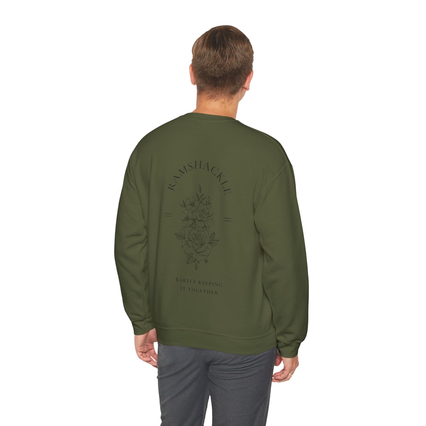 Rose Ramshackle Crewneck Sweatshirt