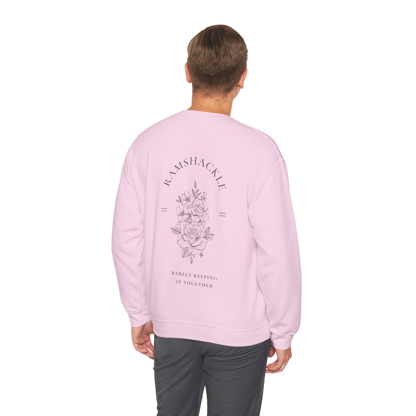 Rose Ramshackle Crewneck Sweatshirt