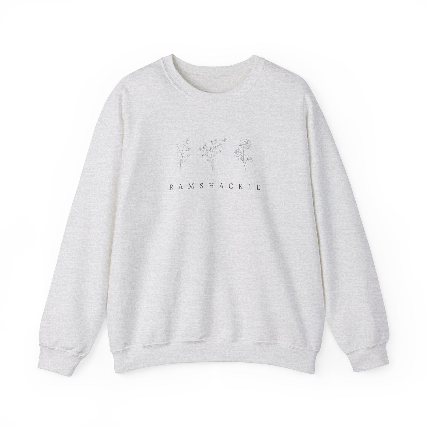 Ramshackle Flower Crewneck Sweatshirt