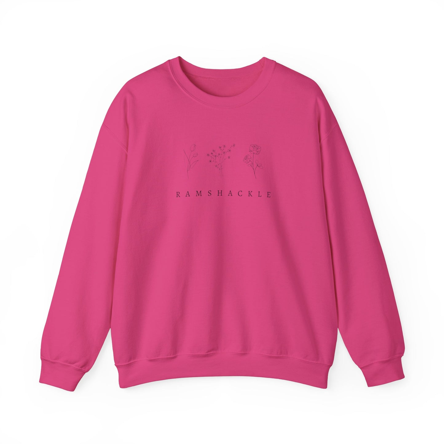 Ramshackle Flower Crewneck Sweatshirt