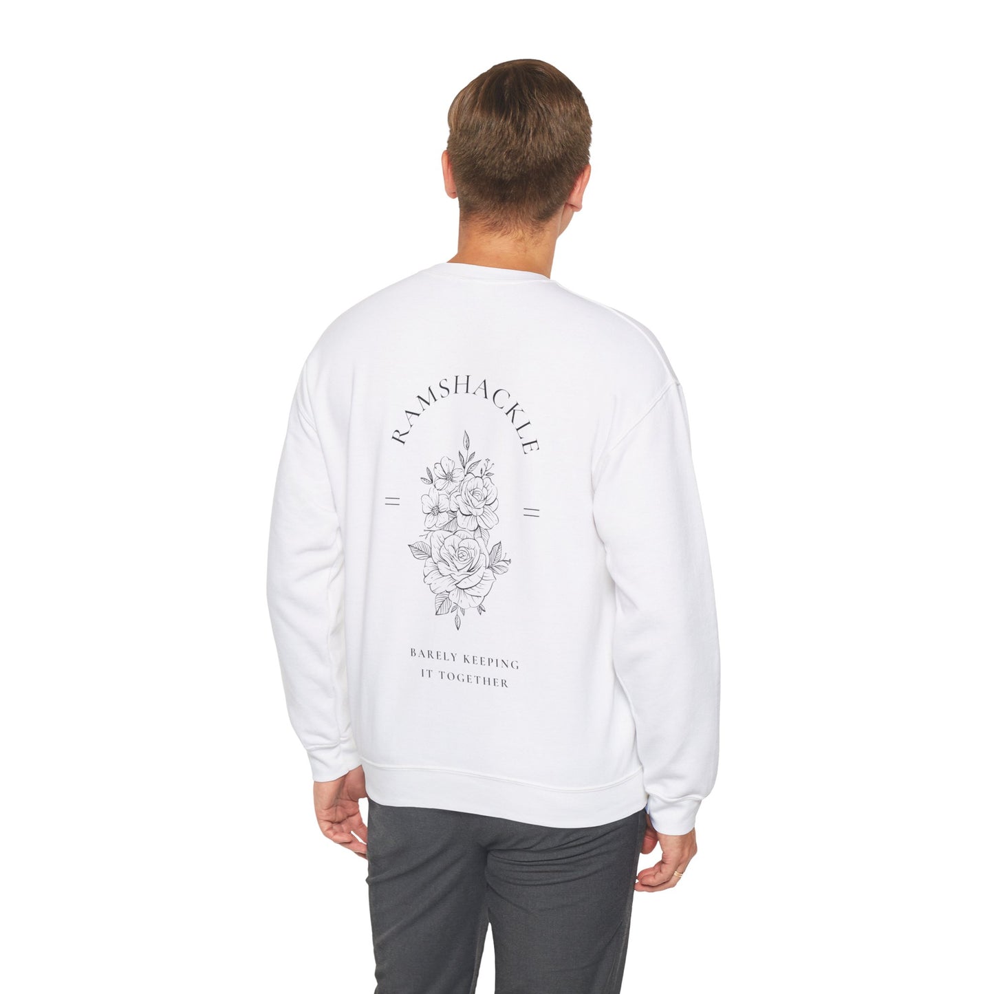 Rose Ramshackle Crewneck Sweatshirt